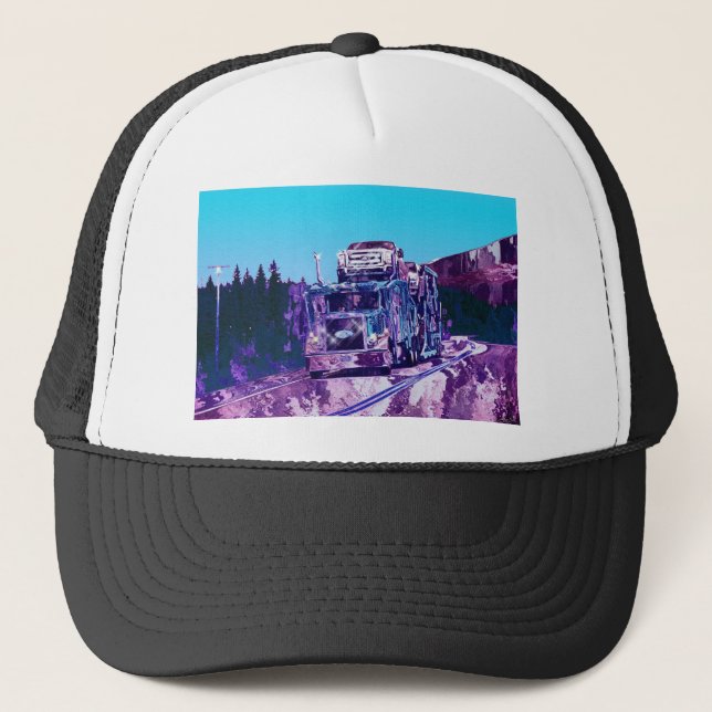 GRANDS CASQUETTES DE CAMIONNEUR DE VITESSE DE (Devant)
