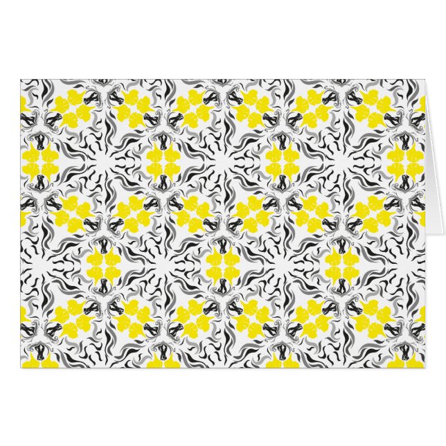 Grands Danois Noirs Jaunes (Devant horizontal)