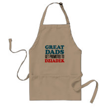 Grands papas promus au tablier de Dziadek
