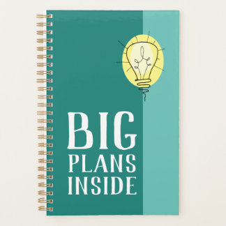 Grands plans Turquoises à l'intérieur du planifica