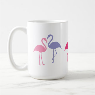Grands Statues de Flamant Rose Mug 15 oz.