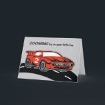 Grandson 2 Jahre alter Red Sports Car Karte<br><div class="desc">Feiern Sie Ihre Enkelreise in die beiden fantastischen Orte mit dieser lebhaften Karte mit einem roten Sportwagen, der durch Spannung fährt! Die Nummer 2 fügt eine besondere Touch hinzu, zusammen mit dem Wort Grandson auf dem Wagen, was es zu einem perfekten Spiel für Ihren zweijährigen Speedster macht. Mit dieser spielerischen...</div>