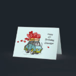 Grandson 31. Geburtstagskraftwagen Karte<br><div class="desc">Vertrauen Sie uns,  wenn wir sagen,  dass diese Karte zweifellos ein Lächeln auf das Gesicht Ihres Enkels bringen wird,  sobald er dies von Ihnen bekommt,  um ihn zu einem glücklichen 31. Geburtstag zu begrüßen. Holen Sie sich jetzt eine Kopie dieser Karte,  um ihm an seinem besonderen Tag zu geben.</div>