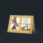 Grandson 5. Geburtstag, LKW Karte<br><div class="desc">Am 5. Geburtstag deines Grandson wird ihm diese lustige Karte viel Action zeigen! Die arbeitenden LKWs helfen auf ihre eigene Art und Weise, Ihrem Enkel einen glücklichen 5. Geburtstag zu wünschen</div>