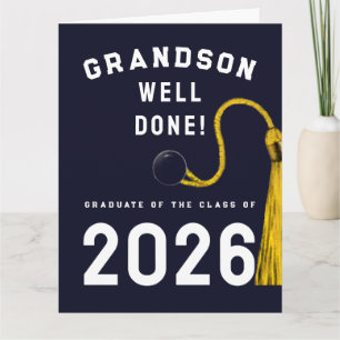 Grandson Abschluss 2025 Card Karte