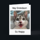 **GRANDSON** AM GEBURTSTAG! KARTE<br><div class="desc">VIELEN DANK FÜR DAS STOPPEN EINES MEINER ACHT GESCHICHTEN!!!</div>
