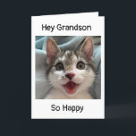 **GRANDSON** AM GEBURTSTAG! KARTE<br><div class="desc">VIELEN DANK FÜR DAS STOPPEN EINES MEINER ACHT GESCHICHTEN!!!</div>