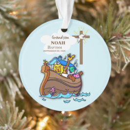 Grandson Baptême Noah's Ark Personnalisé