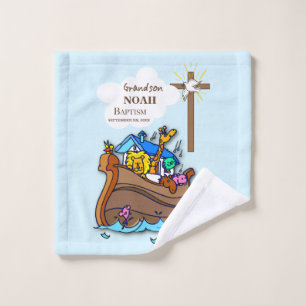 Grandson Baptême Noah's Ark Personnalisé