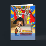 Grandson Birthday Card Pirate Treasure Karte<br><div class="desc">Grandson Birthday Card Pirate Treasure</div>