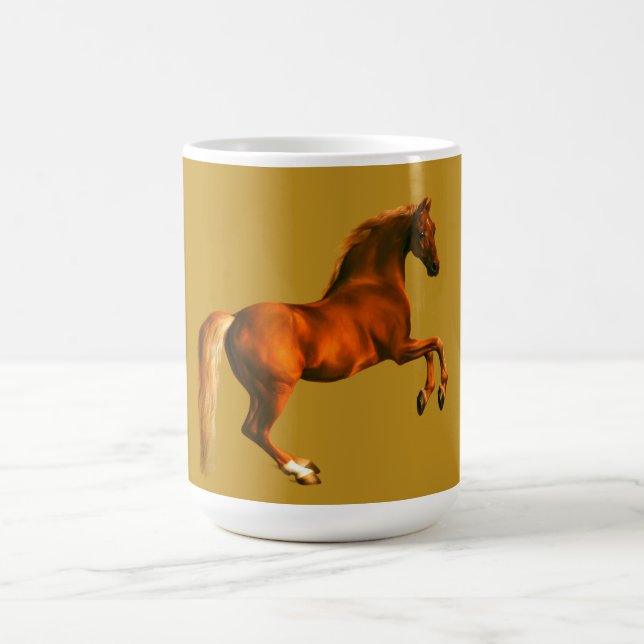 Grandson des Godolphin Arabian, Whistlejacke Kaffeetasse (Mittel)