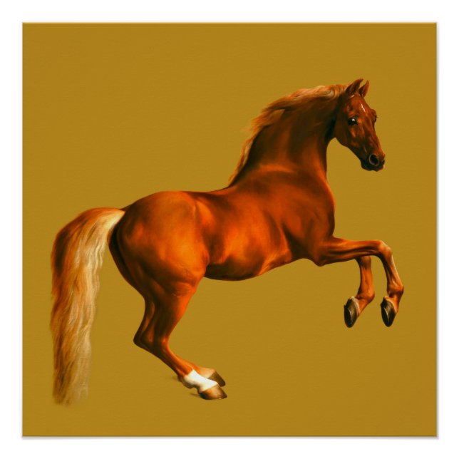 Grandson des Godolphin Arabian, Whistlejacke Poster (Vorderseite)