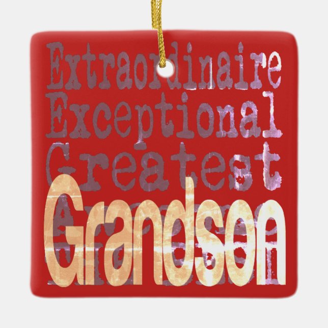 Grandson Extraordinaire Keramikornament (Vorderseite)
