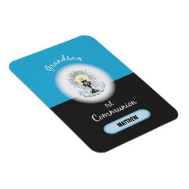 Grandson First Communation, Blue Cup Magnet