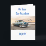 **GRANDSON** GENIESSEN SIE IHREN GEBURTSTAG! KARTE<br><div class="desc">VIELEN DANK FÜR DAS STOPPEN EINES MEINER ACHT GESCHICHTEN!!!</div>