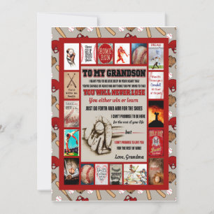 Grandson-Geschenke  zu meiner Großmutter-Liebe von Einladung