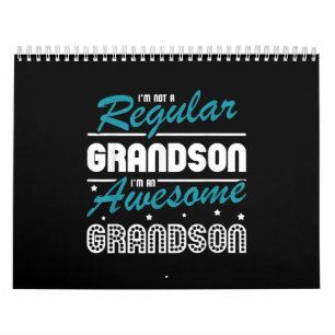 Grandson Gift Ich bin kein regelmäßiger Großvate Kalender