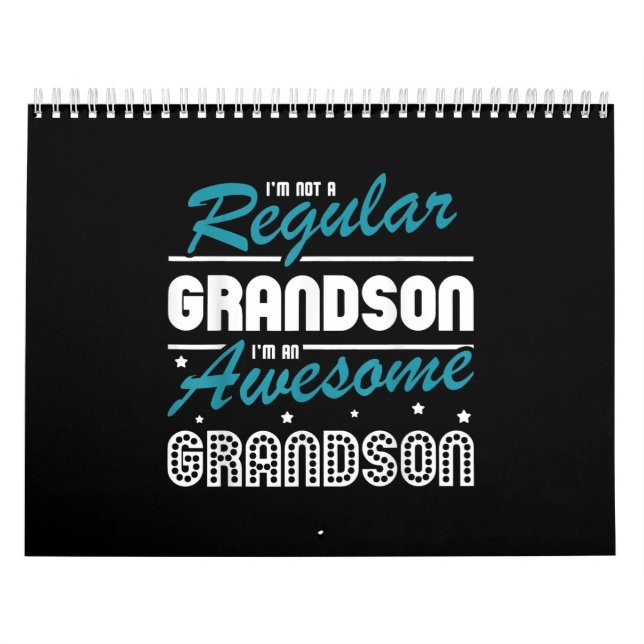 Grandson Gift | Ich bin kein regelmäßiger Großvate Kalender (Titelbild)