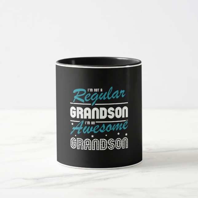 Grandson Gift | Ich bin kein regelmäßiger Großvate Tasse (Zentrum)