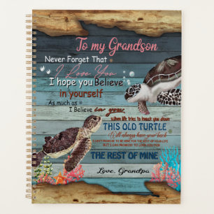 Grandson Gift Lettre à mon petit-fils de grand-p
