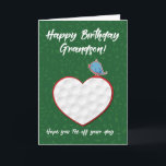 Grandson Golf Sports Heart Geburtstag Karte<br><div class="desc">Wenn Ihr Enkel ein Sportler und Lieben Golf am meisten ist,  dann ist diese Karte perfekt für ihn. Senden Sie Ihren Enkel Geburtstagsgrüße heute mit dieser Karte.</div>