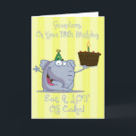 Grandson isst Mehr Kuchen 18. Geburtstagskarte Karte<br><div class="desc">karte</div>