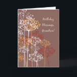 Grandson Religious Birthday Segings Rustic Brown Karte<br><div class="desc">Genießen Sie den Geburtstag Ihres Enkels mit unserer rustikalen Karte, die eine lebendige Mischung aus Wildblumen und getrockneten Beeren in warmer Braun-Kulisse bietet. Die Vorderseite schickt Geburtstagssegmente und setzt die Bühne für die herzliche Botschaft im Inneren. Diese religiöse Karte vermittelt wunderbar Segen vom Herrn und erkennt seine einzigartigen Stärken und...</div>