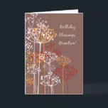 Grandson Religious Birthday Segings Rustic Brown Karte<br><div class="desc">Genießen Sie den Geburtstag Ihres Enkels mit unserer rustikalen Karte, die eine lebendige Mischung aus Wildblumen und getrockneten Beeren in warmer Braun-Kulisse bietet. Die Vorderseite schickt Geburtstagssegmente und setzt die Bühne für die herzliche Botschaft im Inneren. Diese religiöse Karte vermittelt wunderbar Segen vom Herrn und erkennt seine einzigartigen Stärken und...</div>