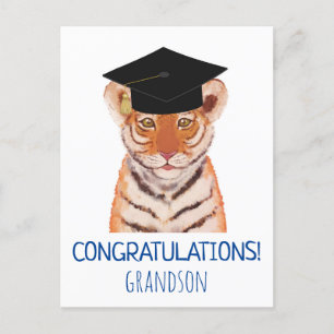 Grandson Tiger Cub Illustration gratulieren Postkarte