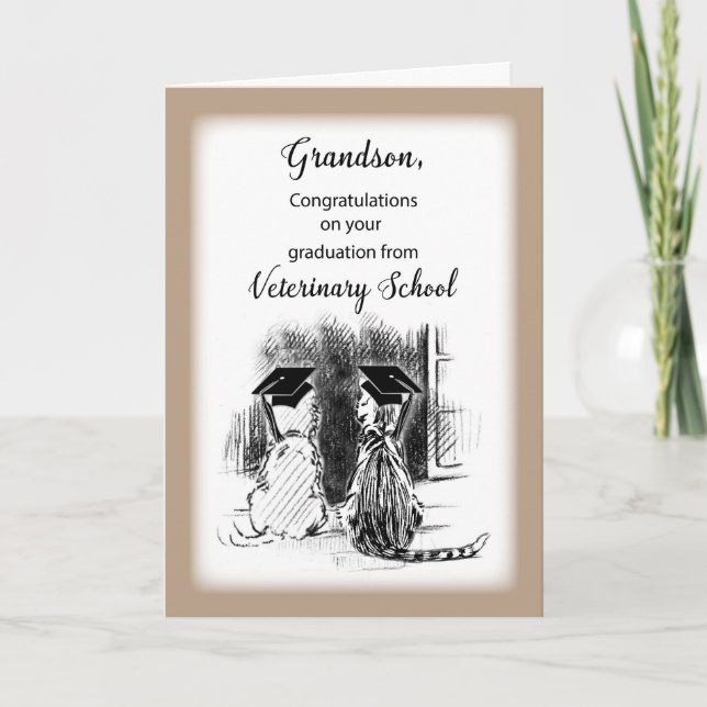 Grandson Veterinary School Gra Karte (Vorderseite)