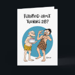 Grandsons 28. Geburtstag Karte<br><div class="desc">Funny 28. Geburtstagskarte für einen Enkel,  der 28 Jahre alt wird</div>