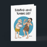 Grandsons 28. Geburtstag Karte<br><div class="desc">Funny 28. Geburtstagskarte für einen Enkel, der 28 Jahre alt wird</div>