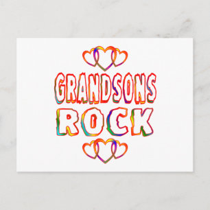 Grandsons Rock Postkarte