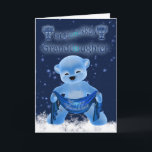 Grandtochter 1. Hanukkah-Karte Feiertagskarte<br><div class="desc">Grandtochter 1. Hanukkah-Karte</div>