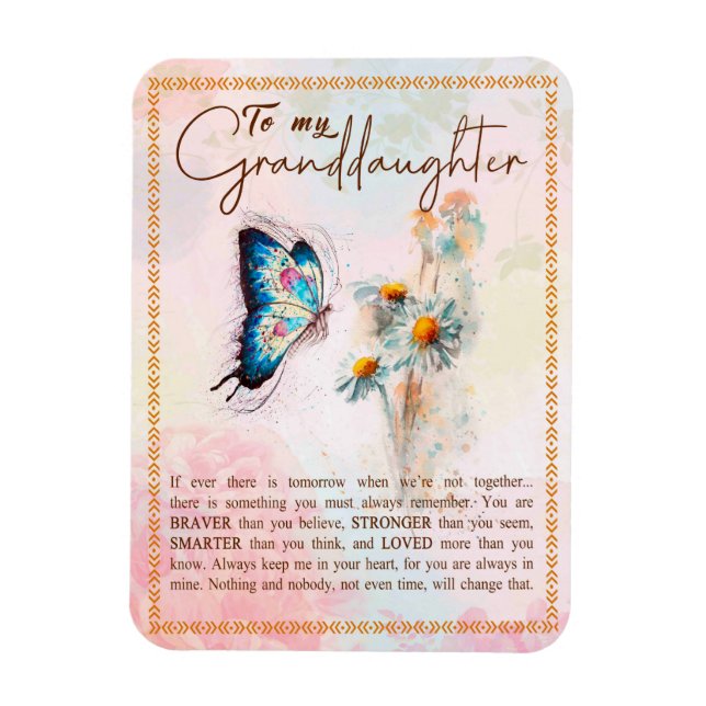 Grandtochter Geschenke | Von Oma Oma Magnet (Vertikal)