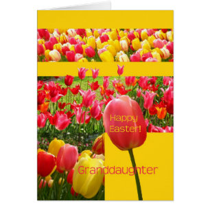 Grandtochter Happy Oaster Tulip Karte