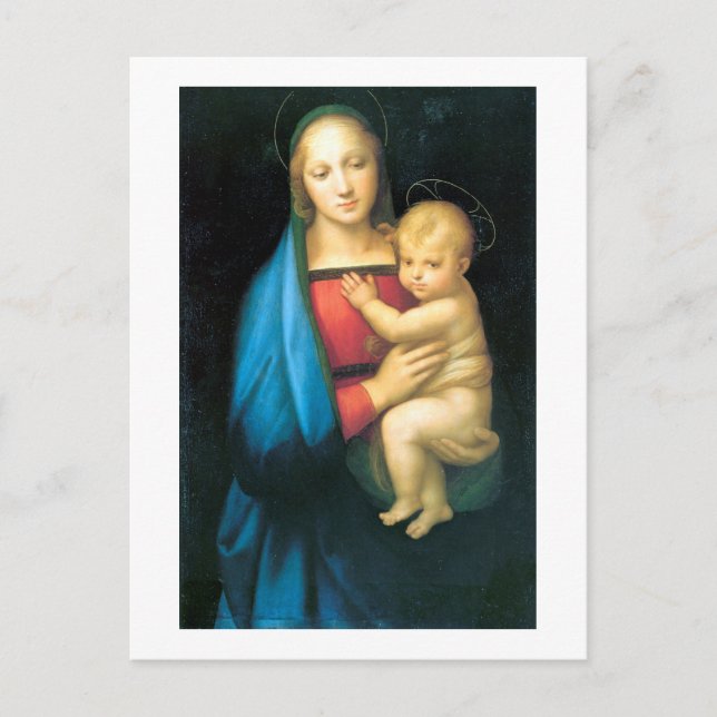 Granduca Madonna, Raphael Postkarte (Vorderseite)