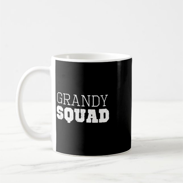 Grandy Squad Cool Funny Oma Opa  Kaffeetasse (Links)