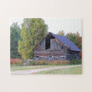 Grange Altéré par les Intempéries Puzzle