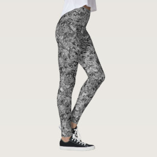 Granit-Abstrakt-Stein-Marmor-Muster Leggings