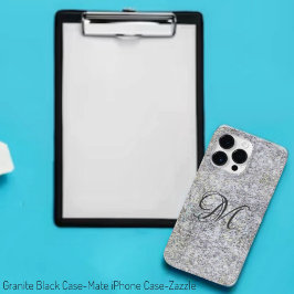 Granit Black Case-Mate iPhone 14 Pro Max Hülle