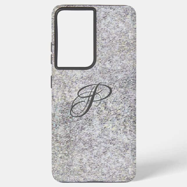 Granit Black Samsung Galaxy Hülle (Rückseite)