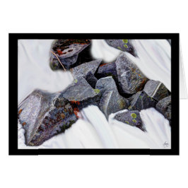 Granit in einer Snowfield-Karte