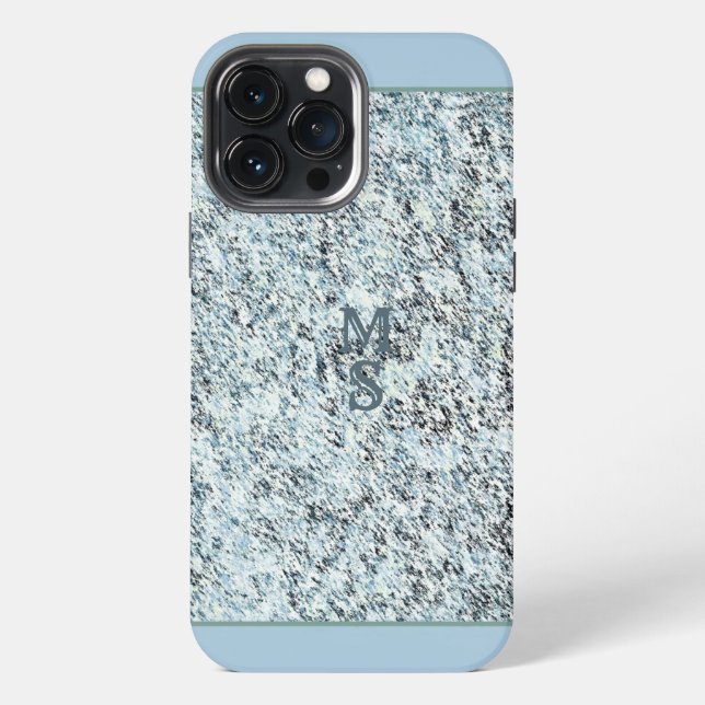 Granit iPhone 13 Pro Max Hülle (Rückseite)