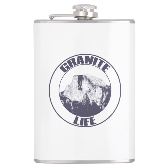 Granit Life Flachmann (Vorderseite)