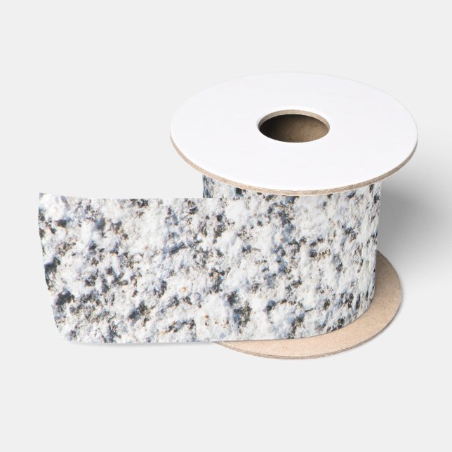 Granit-Oberflächenmuster Satinband (Spule)