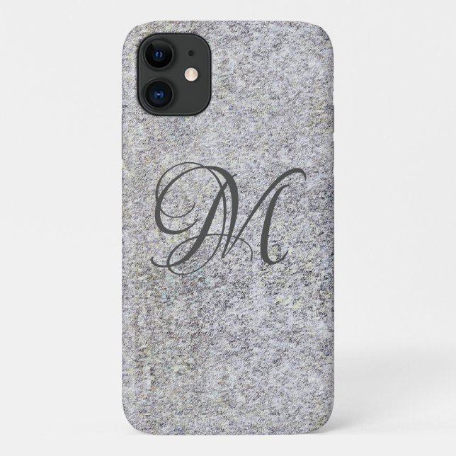Granit Schwarz Case-Mate iPhone Hülle (Rückseite)