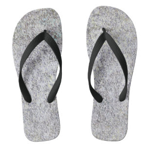 Granit-Schwarz Flip Flops