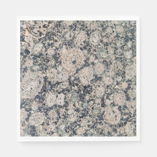 Granit Serviette (Vorderseite)