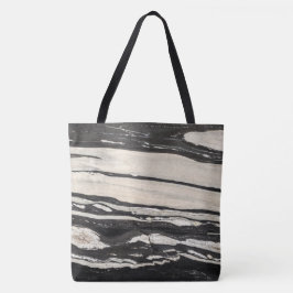 Granit-Stone-Muster - All-Over-Print-Totbeutel Tasche